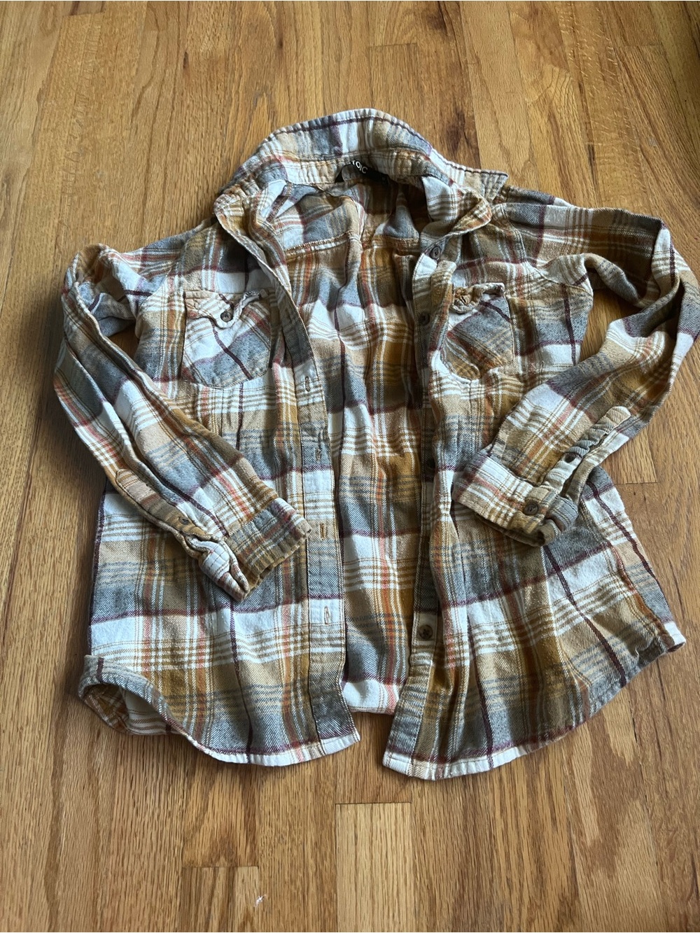 Women’s Stoic Plaid Flannel Shirt Jacket size small